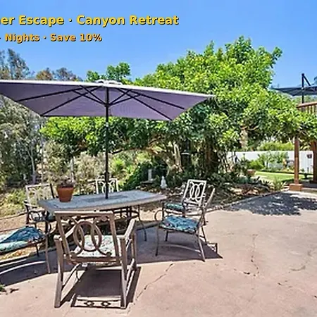Canyon View 2Br Near Beach Balcony Retreat W Parking